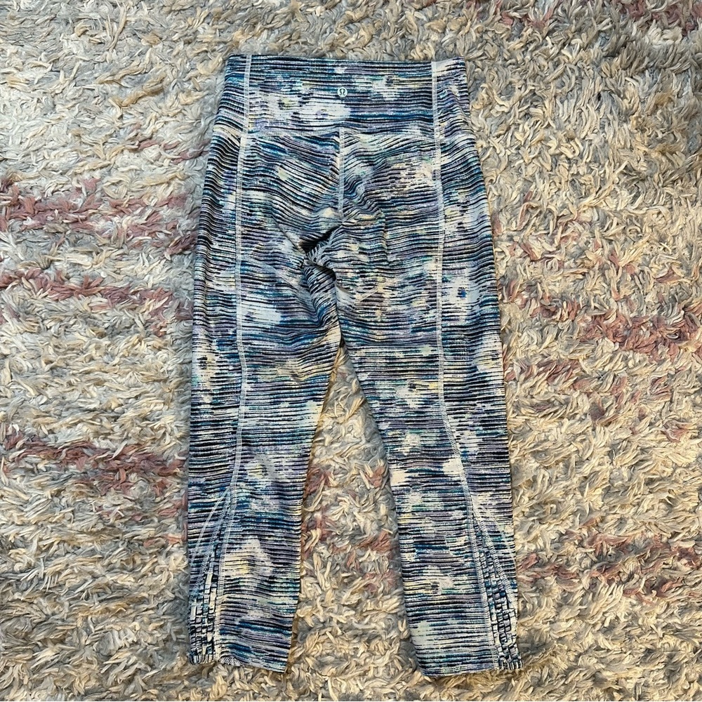 Lululemon Patterned Wunder Under Luon Legging 8 - image 4